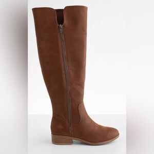 MIA Brown Heeled Boots size 8.5